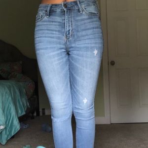 High Rise Super Skinny Hollister Jeans